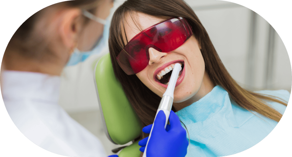 ultrasonic teeth cleaning